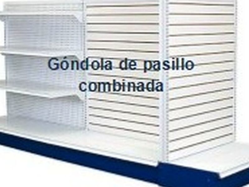 GONDOLA PASILLO COMBINADA GUATEMALA