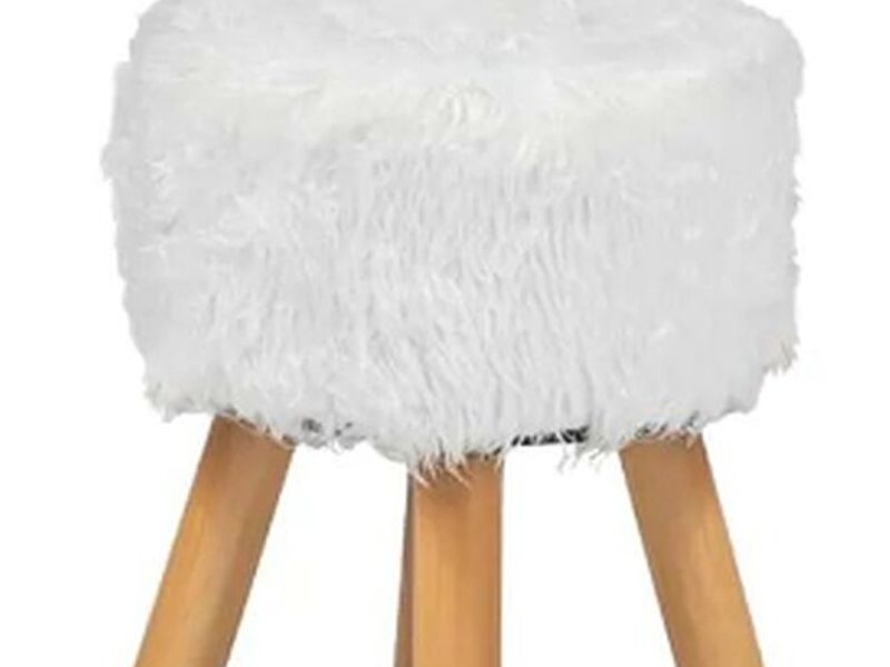 Taburete peluche Guatemala