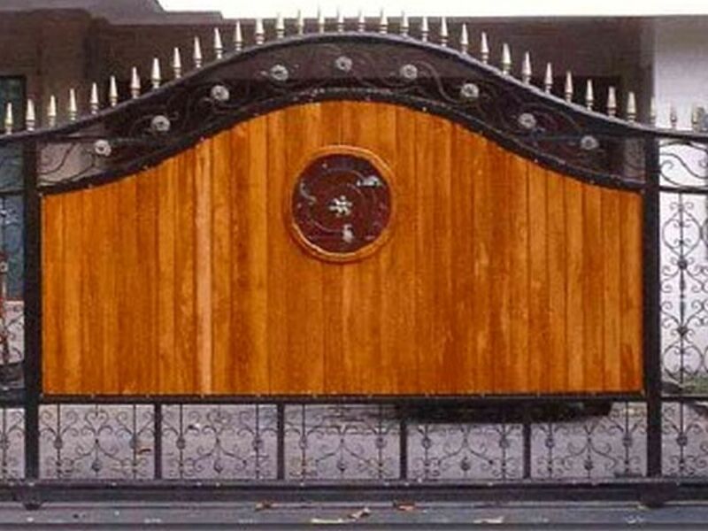 Porton madera contemporaneo Guatemala