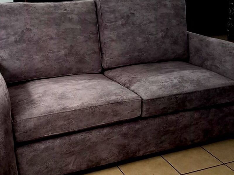 SOFA DOS PLAZAS GRIS GUATEMALA