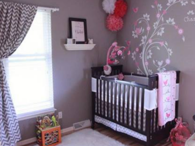 Decoración infantes rosado
