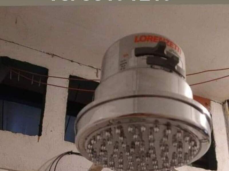 Instalación de duchas