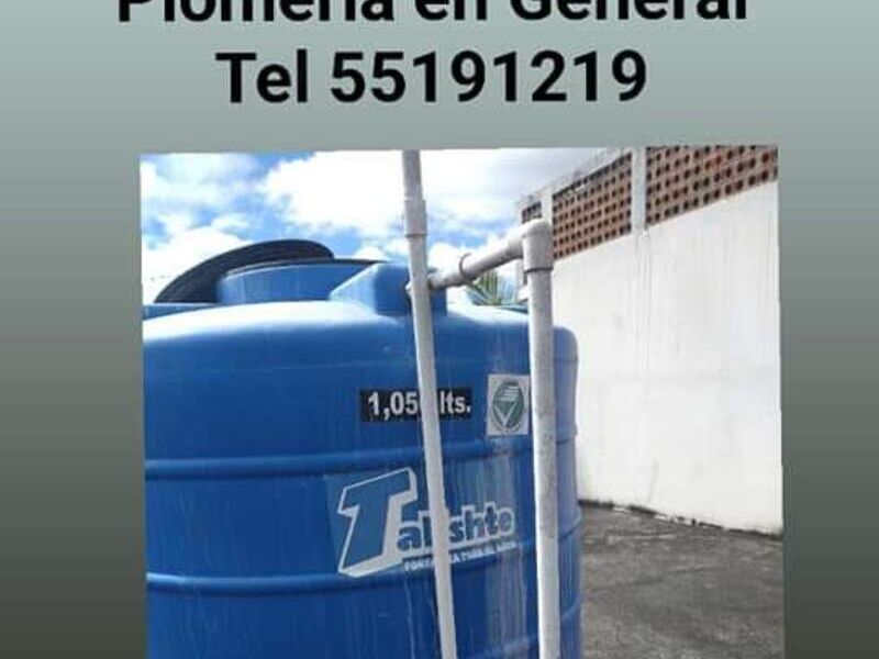 Instalación tanques de agua 