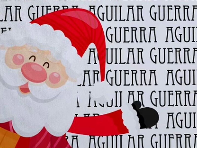 Individuales navideños Guatemala