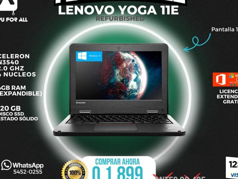 Laptop Yoga 11E Guatemala