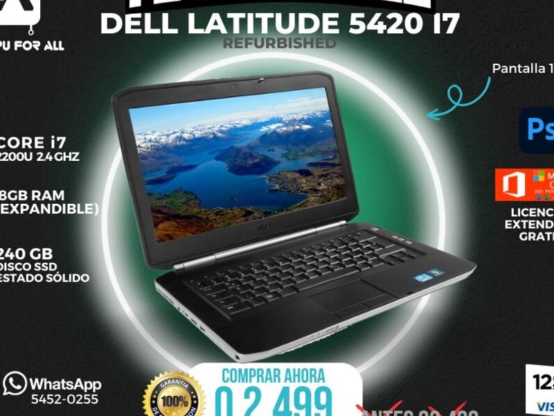 Laptop Latitude 5420 I7 Guatemala