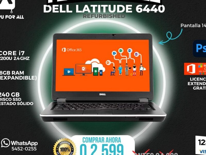 Laptop Latitude 6440 Guatemala