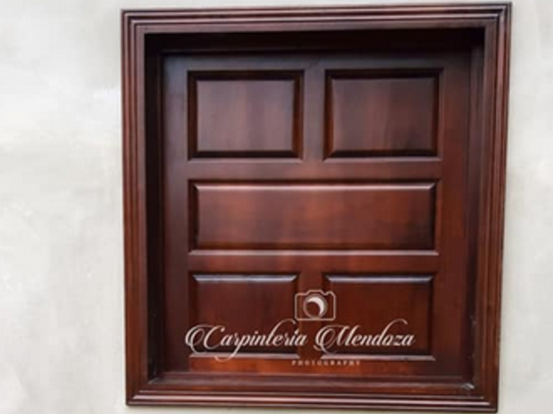 Ventana de madera