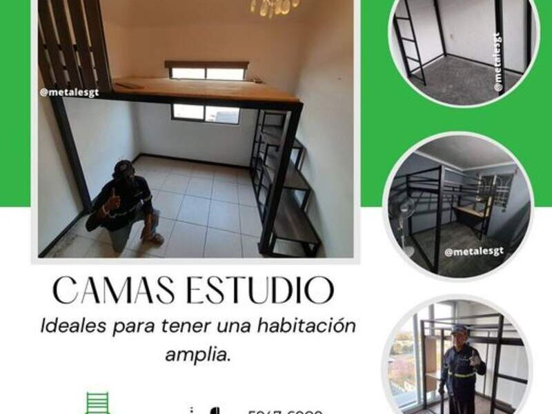 Camas estudio