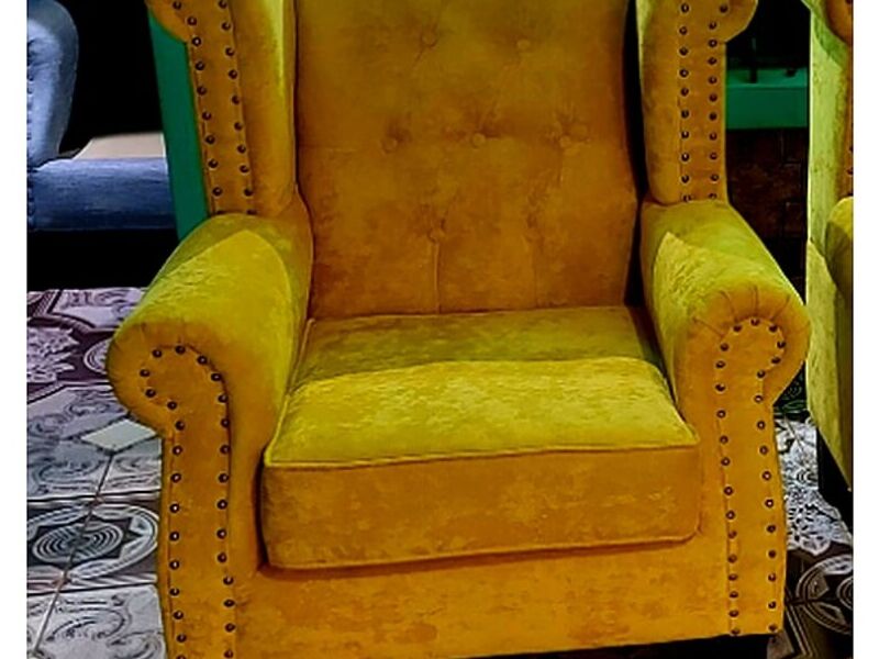 SILLON INDIVIDUAL AMARILLO GUATEMALA