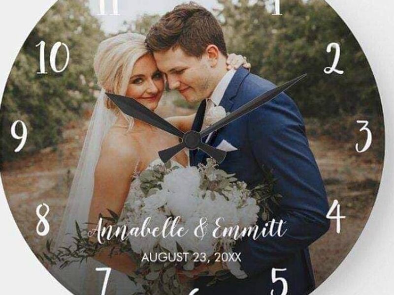 RELOJ DECORATIVO NOVIOS GUATEMALA