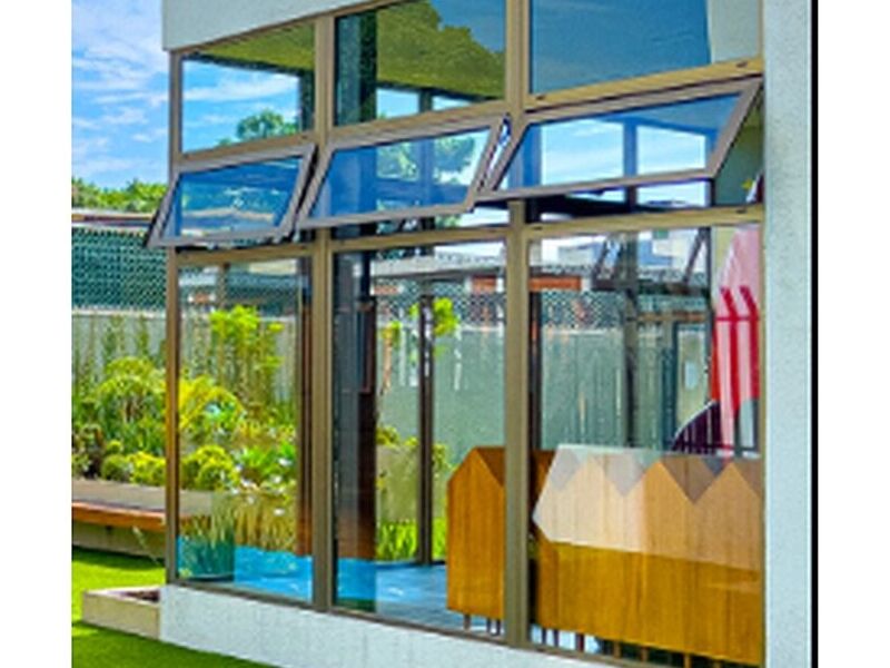 Puerta de cristal de sala Guatemala 