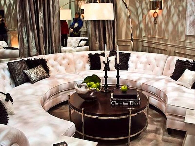 Mueble sillón media luna Guatemala 