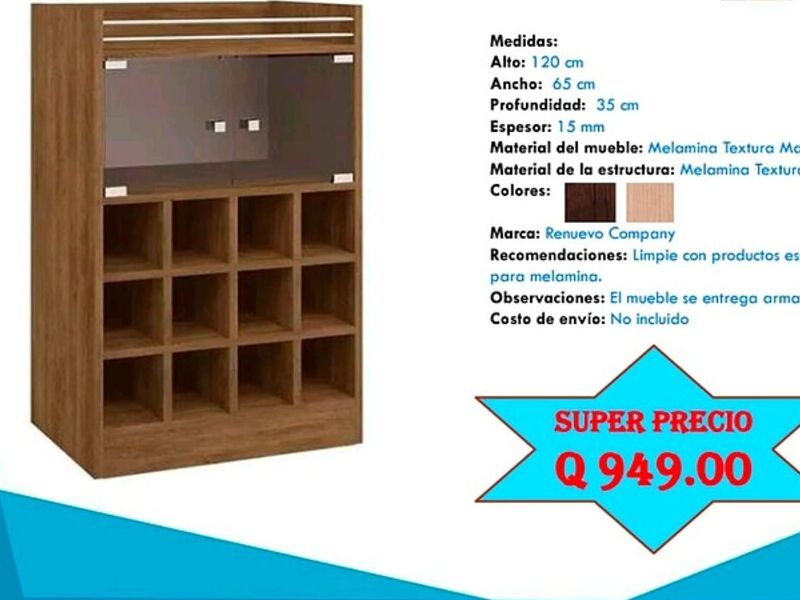 Mueble bar Guatemala 