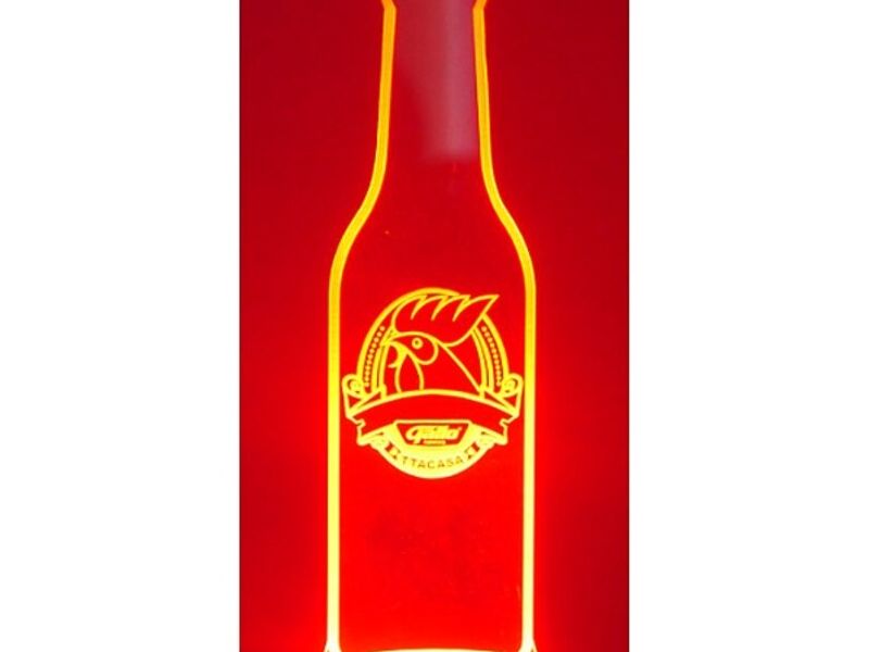 Lámpara botella led Guatemala