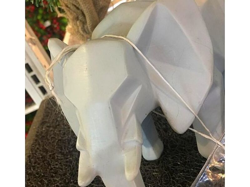 Lámpara elefante Guatemala