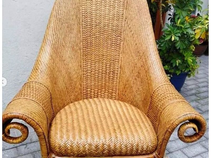 Silla grande artesanal Guatemala