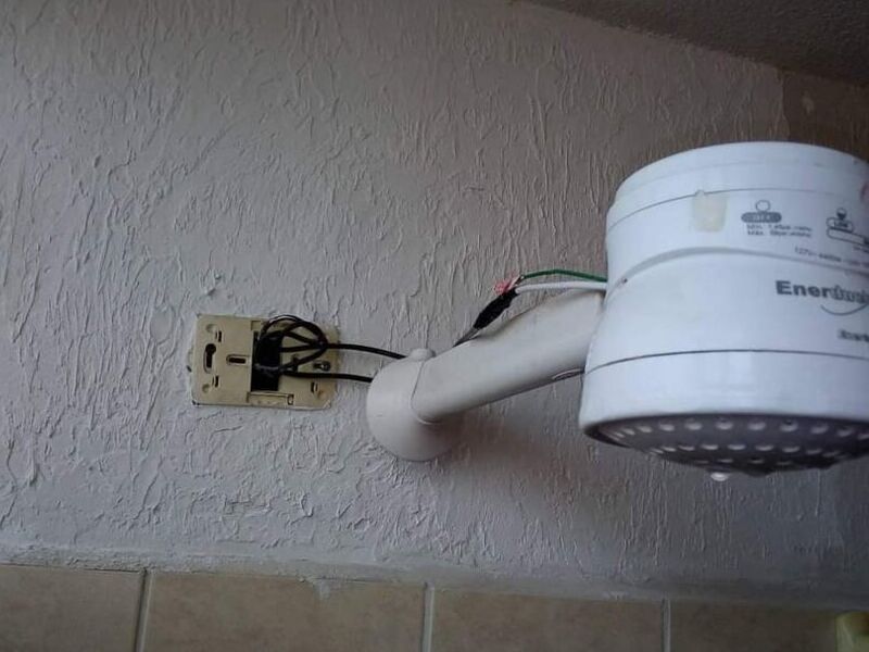 Instalación de duchas