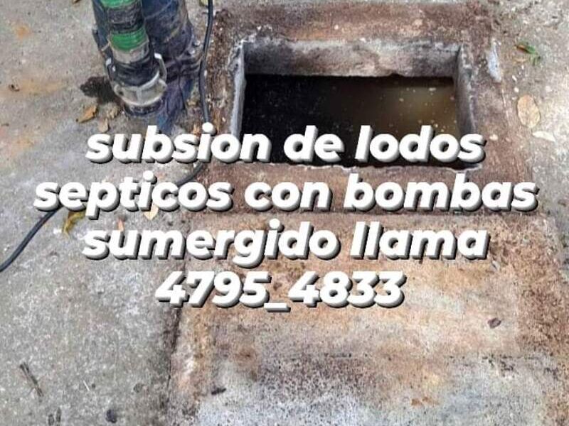 Vaciado de fosas 