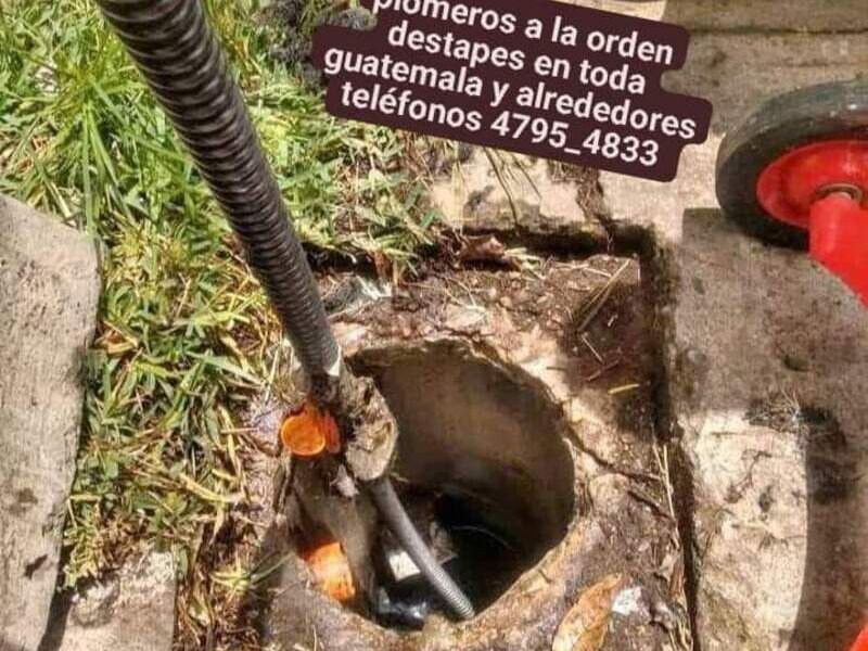 Limpieza de fosas