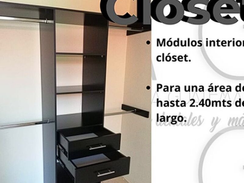 CLOSET NEGRO GUATEMALA