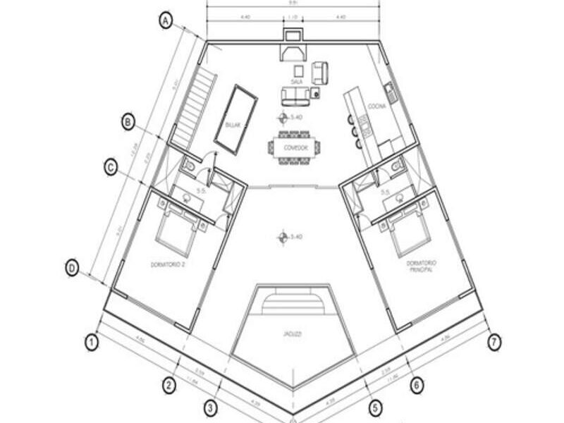 Planos Arquitectónicos Antigua Guatemala