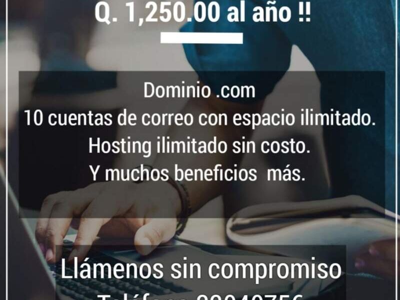 Paginas Web Guatemala