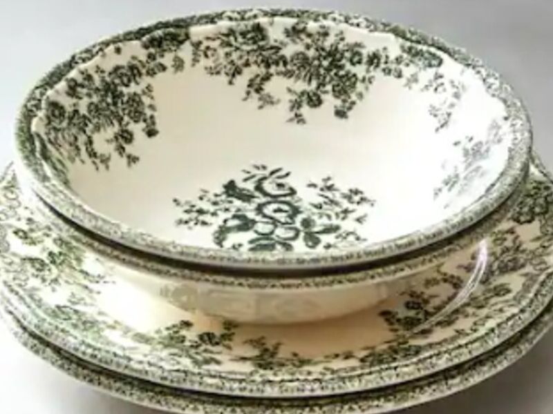 Bowl floral Guatemala 