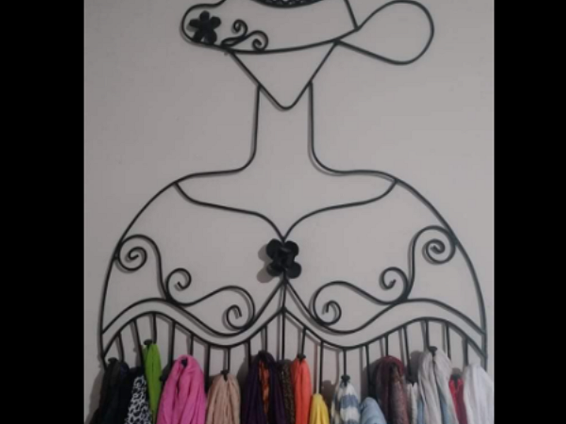 Decoración perchero