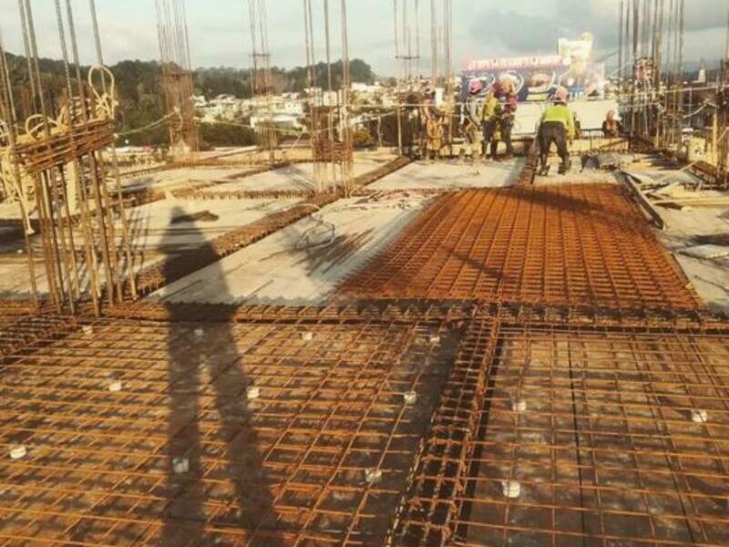 Construcción de losas en Alta Verapaz 