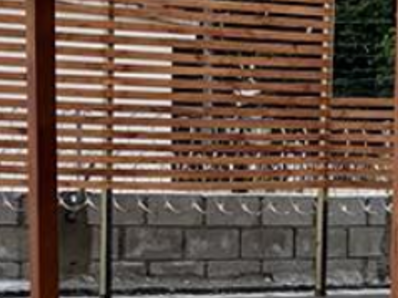 Pared de madera