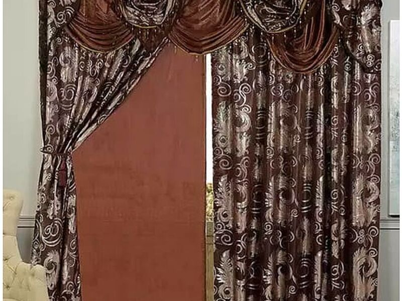 Cortinas cafés Guatemala