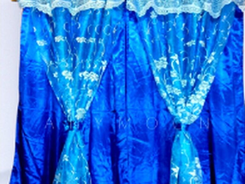 Cortinas azules Guatemala