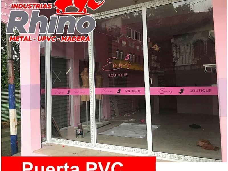 Puerta PVC corrediza Guatemala 