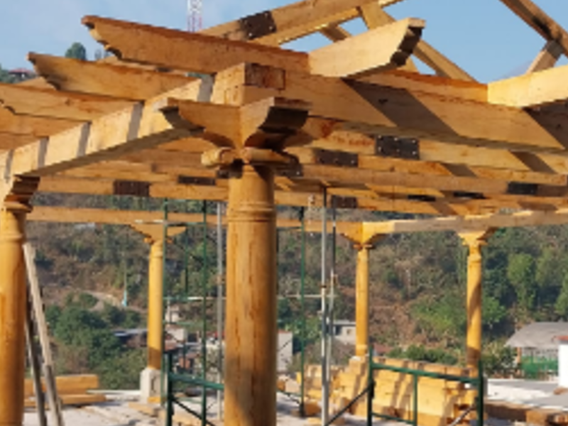 Estructura de madera Guatemala 