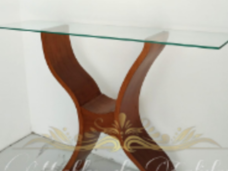 Mesa decorativa de vidrio Guatemala 