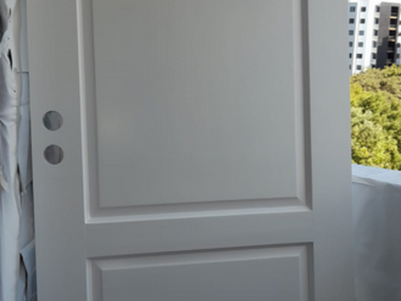 Puertas blancas