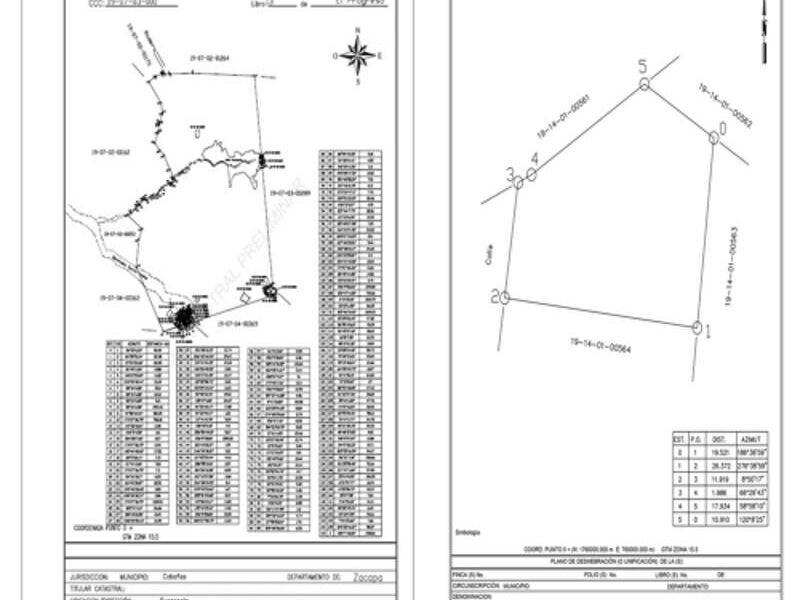 Planos Registro San Marcos