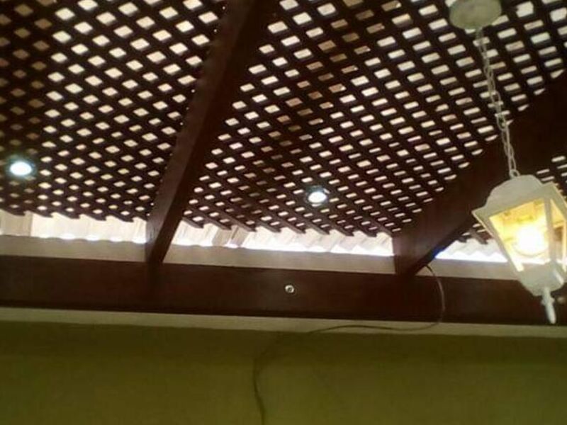 Pérgola madera
