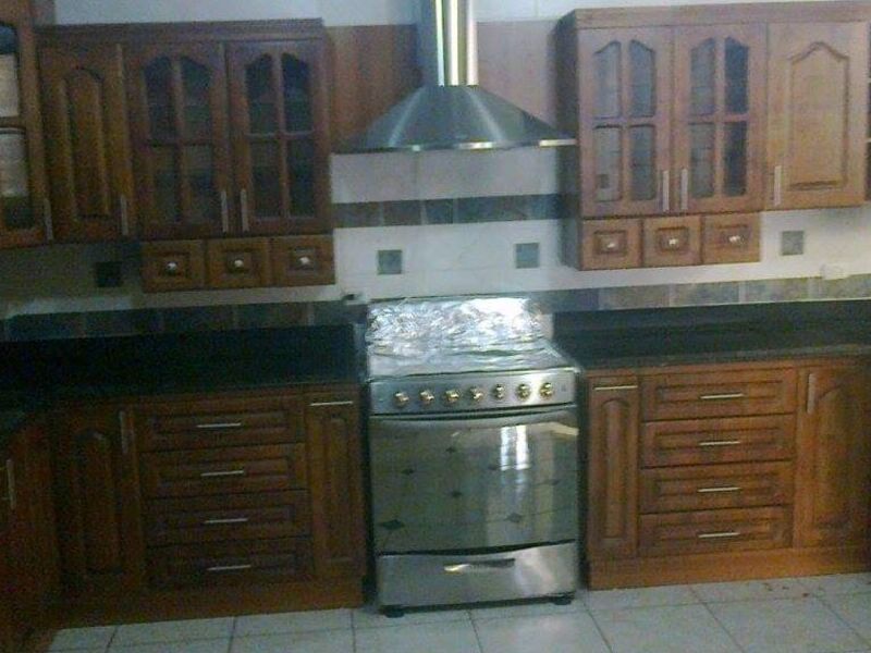 Cocina madera sólida 