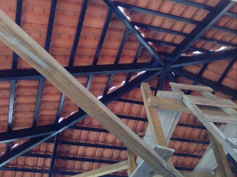 Pérgola estructurada