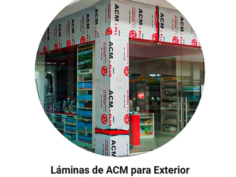 Láminas de ACM Exterior Guatemala
