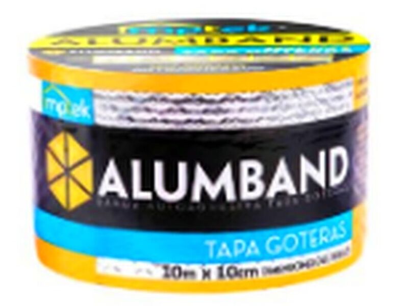 Banda Alumband 10cmx10m Guatemala