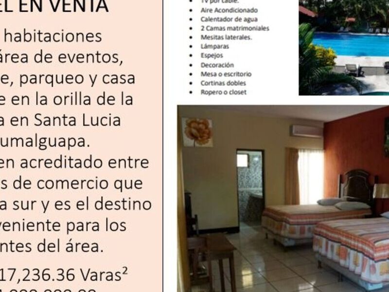Venta hotel Guatemala