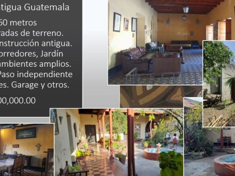 Venta casa centro Antigua Guatemala