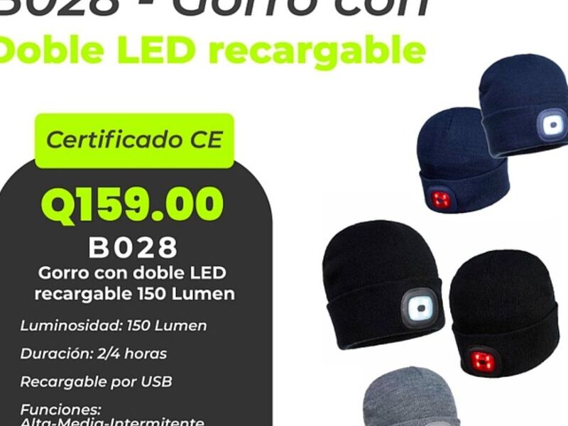 Gorro Doble Led Mixco 