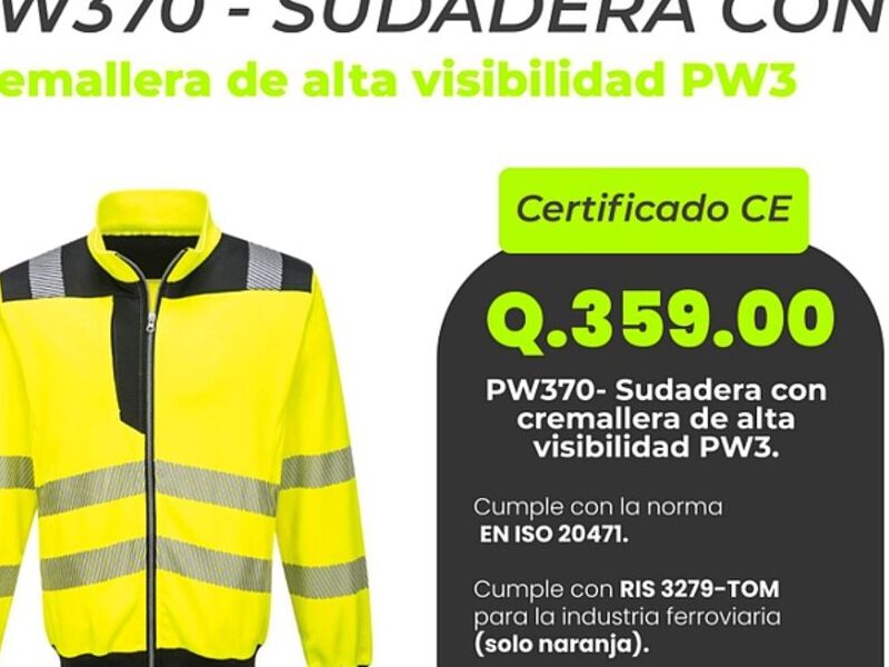Sudadera Reflectiva Guatemala 