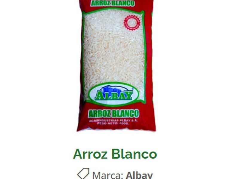 Arroz Blanco Guatemala 