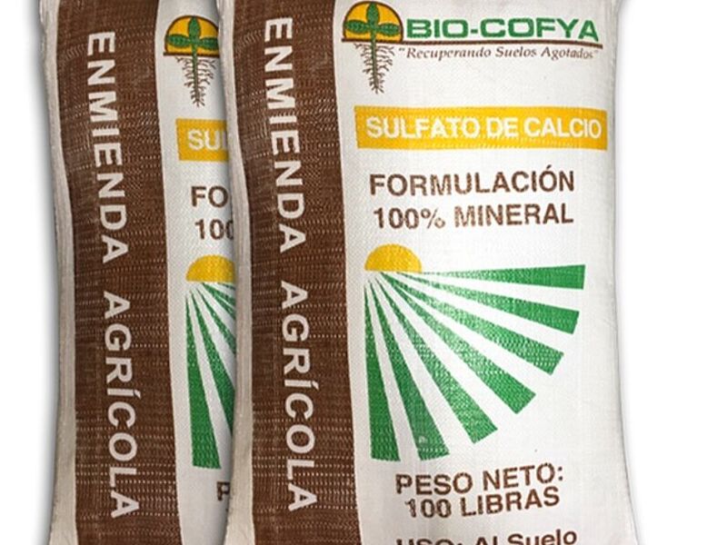 YESO AGRÍCOLA SULFATO DE CALCIO GUATEMALA 