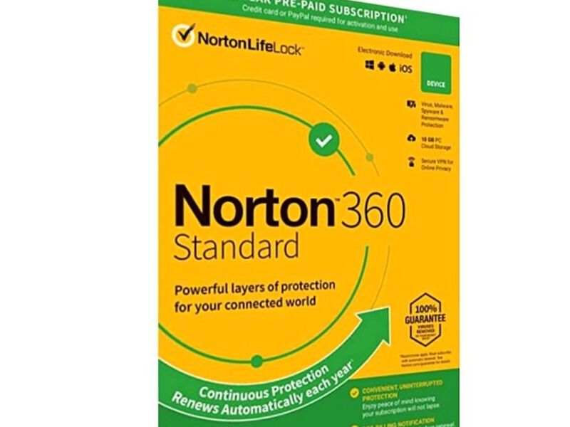 Norton Security 360 1 User Standard Guatemala 